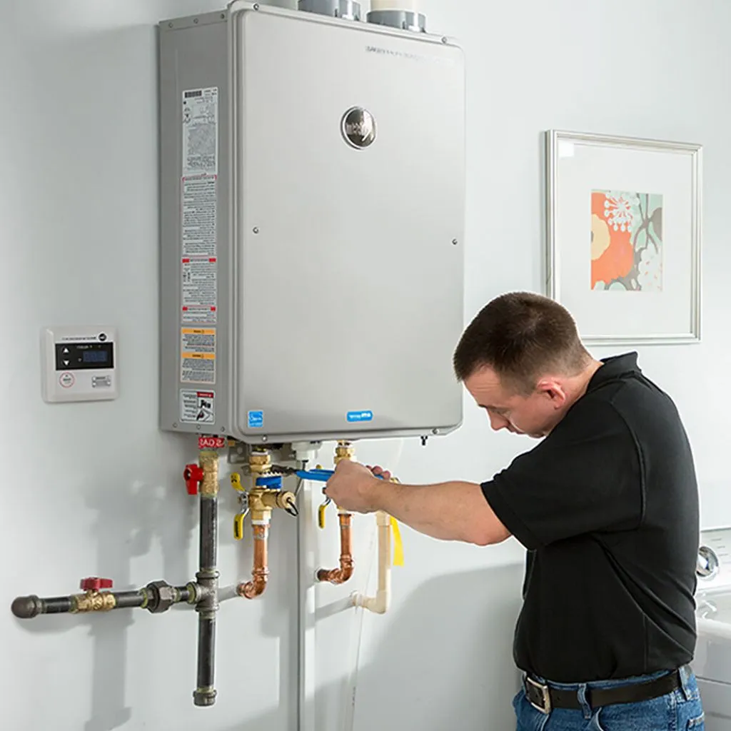 tankless water heater repair in West union, IA